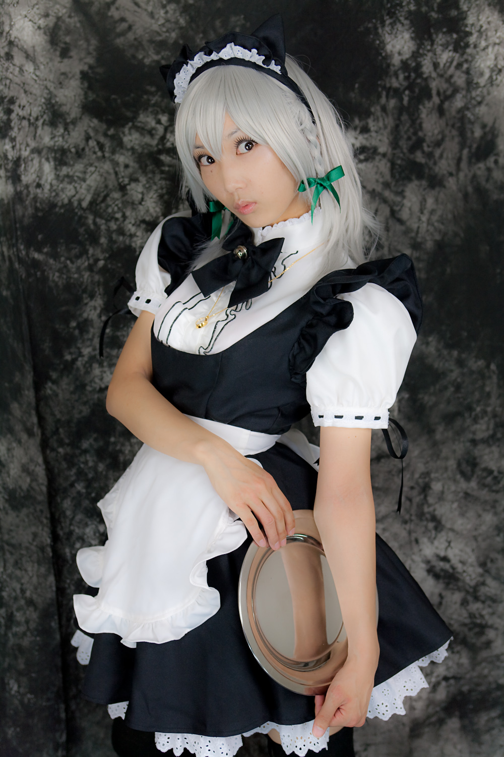 Cosplay maid as a beauty C77 Sakuya izayoi (2)